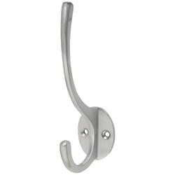 Heritage Brass by M Marcus Victorian Light Duty Single Hat & Coat Hook - 125 x 51mm - Satin Chrome