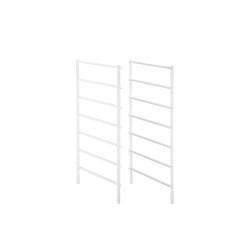 elfa Drawer Basket Tower - 7 Frame Sides - 535 x 740mm - White - Pair