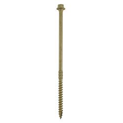TIMCO Timber Frame Screws Hex Head - 6.7 x 150mm - Green - Pack of 50