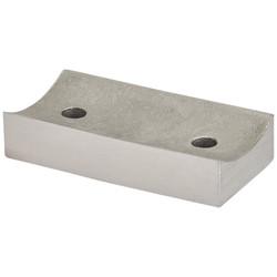 Steelworx Handrail Bracket Saddle - To Suit 50mm Handrail - Satin Stainless Steel