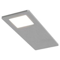 Sensio Velos 4.8W LED Rectangle Cabinet Downlight - 4000K Natural White  - Aluminium