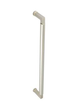 Burlington by Frelan Polished Nickel 20mm D-Bar Door Pull Handle - Bolt Fix - 425mm c/c - Westminster Range