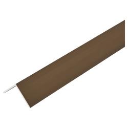 Rothley 2500mm Aluminium Angle - Equal Sided - 19.5 x 19.5 x 1mm - Antique Brass