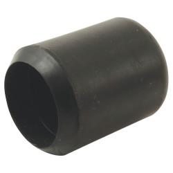 Touchpoint Rubber Chair Ferrules - 25 x 35mm - Black - Pack of 50
