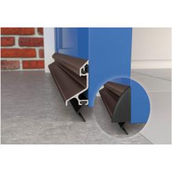 Exitex Standard Rain Deflector & Drip Bar - 914mm Length - Inward/Outward Opening Doors - Bronze