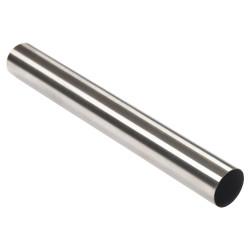 Rothley 25mm Round Stainless Steel Hanging Rail Tube - 2438mm Length - Brushed Stainless Steel