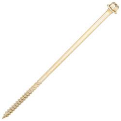SiDAX Timber Frame Screws Hex Head - 6.7 x 175mm - Yellow Zinc - Pack of 50