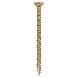TIMCO Classic Pozi Countersunk Wood Screws - 3.5 x 50mm - Yellow Zinc - Pack of 200