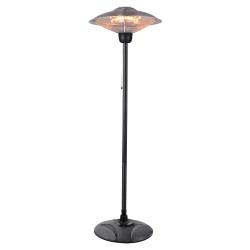 Forum Zink Marl IP34 Floor Standing Patio Heater - 1000/2000W