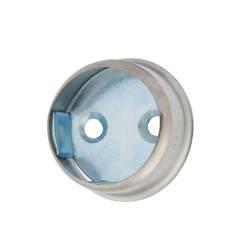 Rothley 19mm Invisifix Hanging Rail End Socket - Polished Chrome - Pack of 2