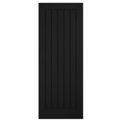 LPD Mexicano 5 Panel Pre-Finished Solid Internal FD30 Fire Door - 1981 x 686 x 44mm - Black