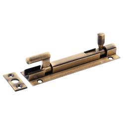 Altro Antique Brass Necked Barrel Bolt - 150 x 25mm
