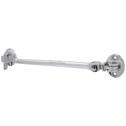 Hampstead Heavy Duty Cabin Hook & Eye - 200mm Length - Polished Chrome