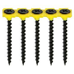 TIMCO Collated Coarse Thread Drywall Screws - 3.5 x 32mm - Black Phosphate - Pack of 1000
