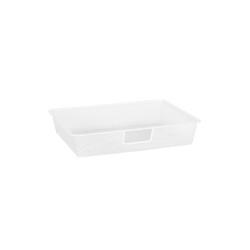 elfa Top Track System - Click In Shallow Mesh Basket for Gliding Frame - 427 x 327 x 85mm - White