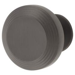 Heritage Brass by M Marcus Ridge Round Cabinet Knob - 32mm Diameter - Matt Bronze