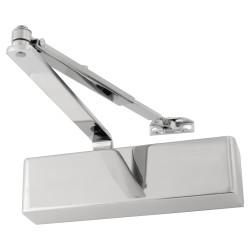 Eclipse 93 Series Overhead Fire Door Closer - Power Size 2-4 - Push/Pull Mounting - Polished Chrome