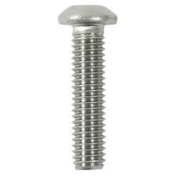 TIMCO Button Head Socket Screws - M6 x 30mm - A2 Stainless Steel - Pack of 10
