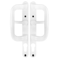 Trojan uPVC Patio Lock Door Handle - Euro - White