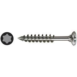 SPAX T-Star Plus Facade Torx Countersunk Wood Screws with Cut Point - 4.5 x 50mm - Pack of 200