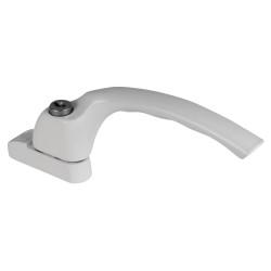 Hoppe uPVC/Timber Espagnolette Locking Multipoint Window Handle - Right Hand - White