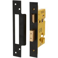 Altro Architectural Euro Profile Sashlock - 65mm Case - 44mm Backset - Square - Matt Black