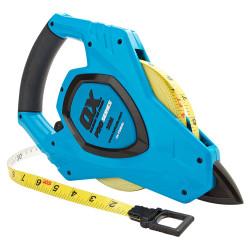OX Pro Fibreglass Open Reel Tape Measure - 50m/ 165ft