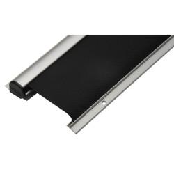 Strand FP200 X Roller Finger Guard With Black Fire Retardant Fabric - 2015mm Length - Silver