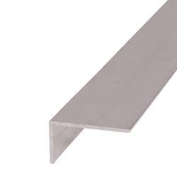Rothley 1000mm Aluminium Angle - Unequal Sided - 19.5 x 35.5 x 1.5mm - Raw