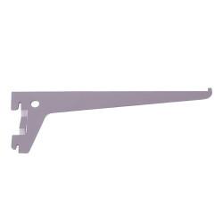 Altro Single Slot Shelf Bracket - 300mm Length - Silver
