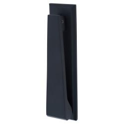 Heritage Brass by M Marcus Slim Door Knocker - Matt Black - 165 x 40mm