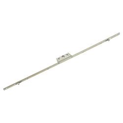 Avocet Slim U-Rail Offset Espagnolette uPVC Window Lock - 600mm Length - 20mm Backset - 6mm Cam