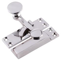 Touchpoint Quadrant Arm Sash Window Fastener - 72 x 20mm - Polished Chrome