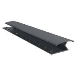 Stormguard M130 Regency Designer Z Section Door Bar Trim - 900mm Length - Dark Chrome