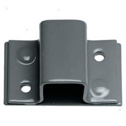 Monkey Tail 16mm Gate Bolt Socket - Staple Keep - Black