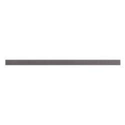 elfa Garage+ Storage Top Track System - Click In Bracket Cover - 525mm Length - Left - Matt Grey