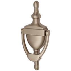 Heritage Brass by M Marcus Urn Door Knocker - Satin Nickel - 152 x 66mm