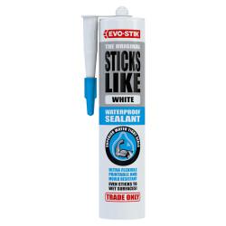 Evo-Stik Sticks Like Waterproof Sealant - 290ml - White