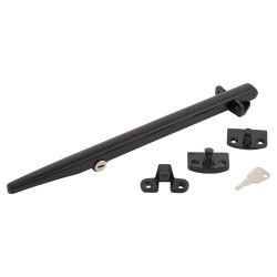 Altro Timber Range Locking Casement Window Stay - 11"/280mm Length - Black