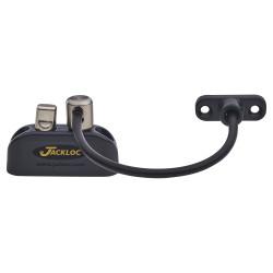 Jackloc Pro-Twist Push & Turn Cable Window Restrictor - Anthracite Grey