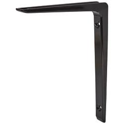 Touchpoint Aluminium Shelf Bracket - 150 x 200mm - Black
