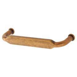 Altro Eton 12mm D-Bar Cabinet Pull Handle - 96mm Centres - Antique Brass