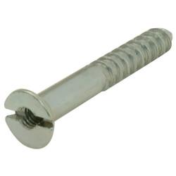 Steel Mirror Screw - 8 x 3/4" - Pack of 10