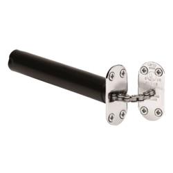 Genuine Perko R1 Concealed Chain Door Closer - Radius Plate - Satin Chrome
