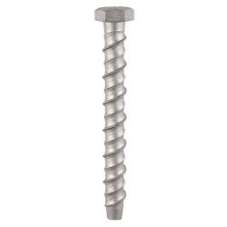 TIMCO Masonry Bolt - Hex Head - 12 x 100mm - Pack of 8