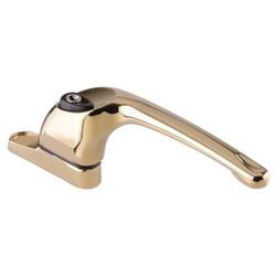 ERA uPVC/Timber Maxim Espagnolette Locking Multipoint Window Handle - Right Hand - Gold