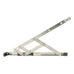 uPVC/Timber Restrictor Window Friction Stay Hinge - 17mm Stack - 24"/600mm - Top Hung - Pair