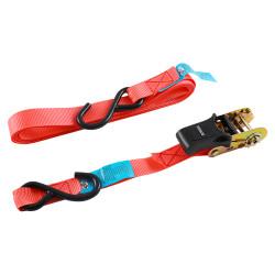 TIMCO S Hook Ratchet Straps - Standard Duty - 5m x 25mm - Pack of 4