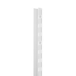 elfa Twin Slot Shelving System - Extension Shelf Wall Upright - 1148mm Length - White