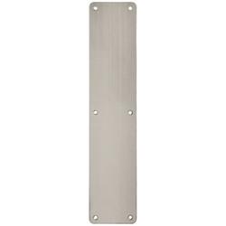 Hampstead Stainless Steel Plain Finger Plate - 350 x 75 x 1.5mm - Satin